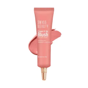 Swiss Beauty Cream It Blush with Shea Butter - 03 Cheeky peach